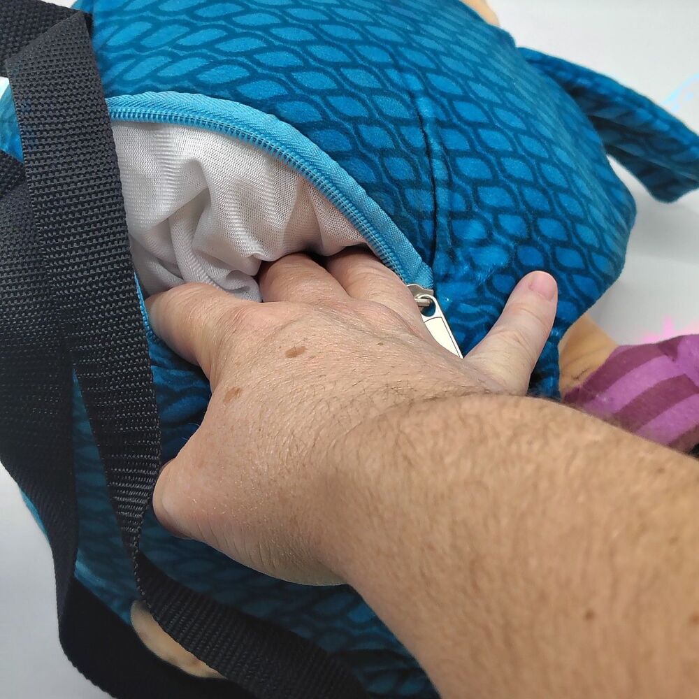 Coraline Plush Mini Backpack Big Head Flawed Missing Jacket - Picture 4 of 4